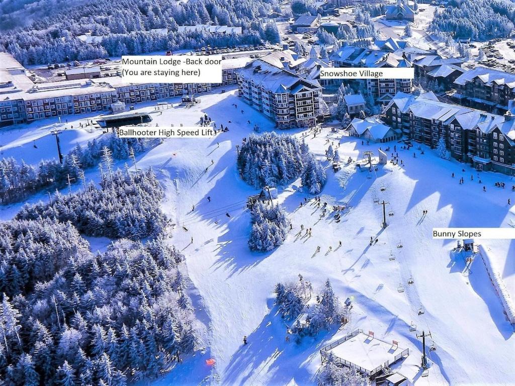 Stroll To Slopes, Village Area, Ski In-Out Mtlodge 345 Snowshoe Exteriér fotografie
